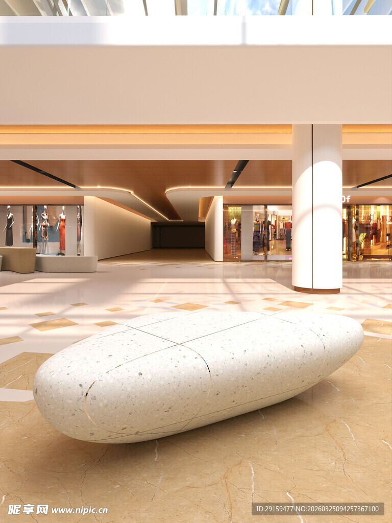 现代室内独特白色艺术座椅