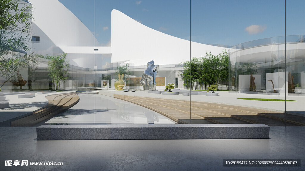 现代风格户外景观空间