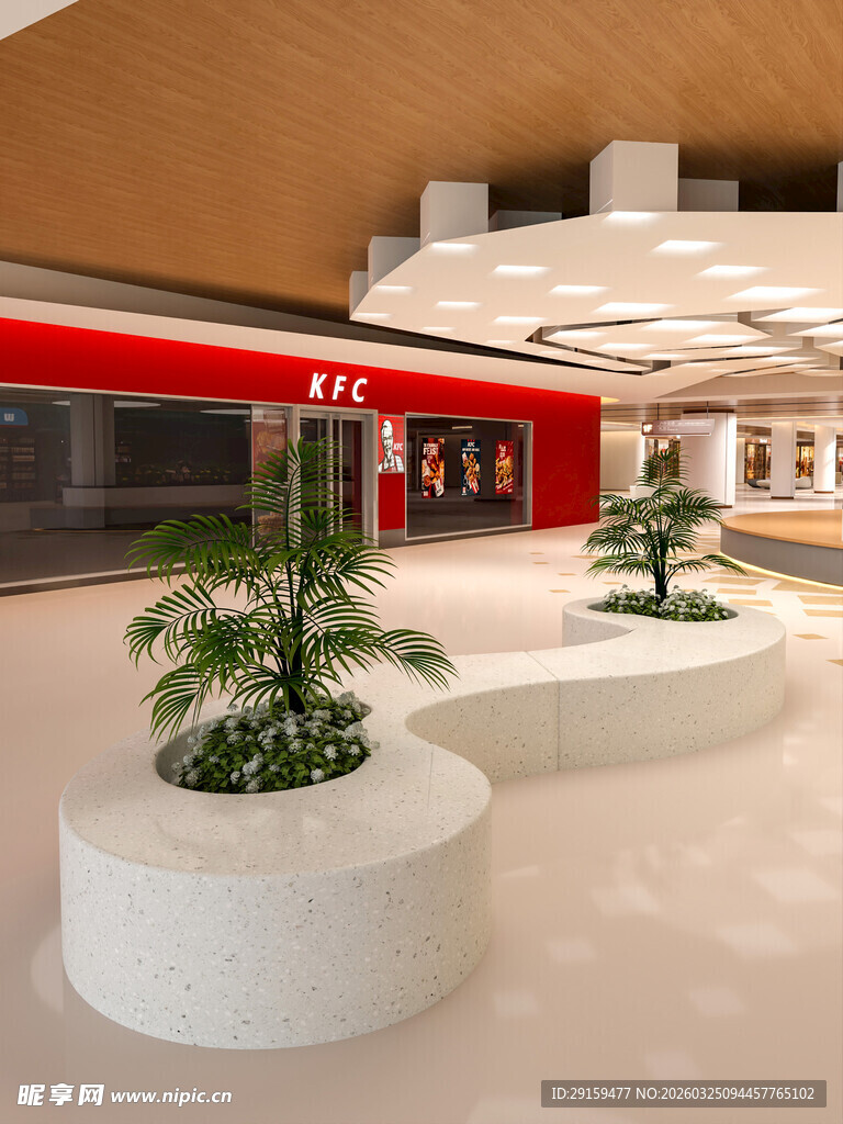 室内绿植装饰场景