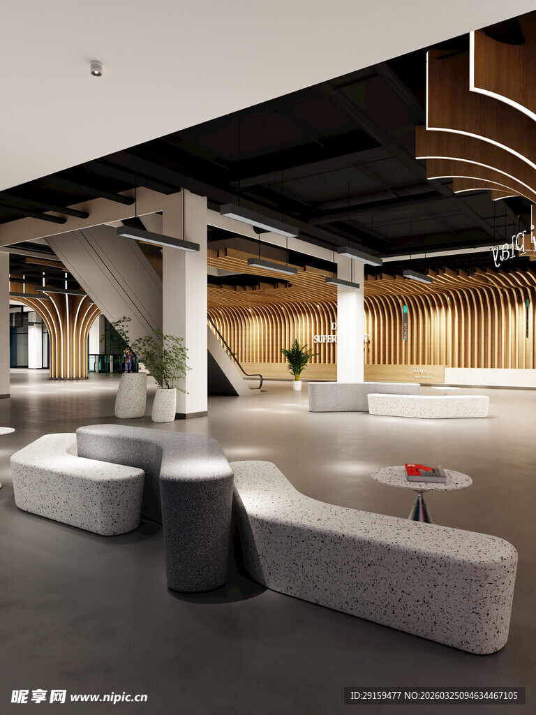 现代简约风室内休闲空间