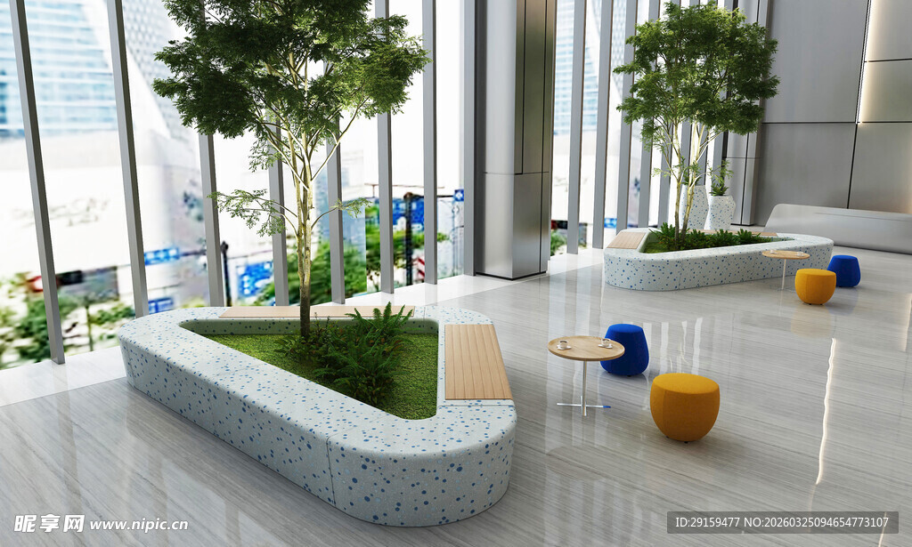 现代室内绿植景观设计