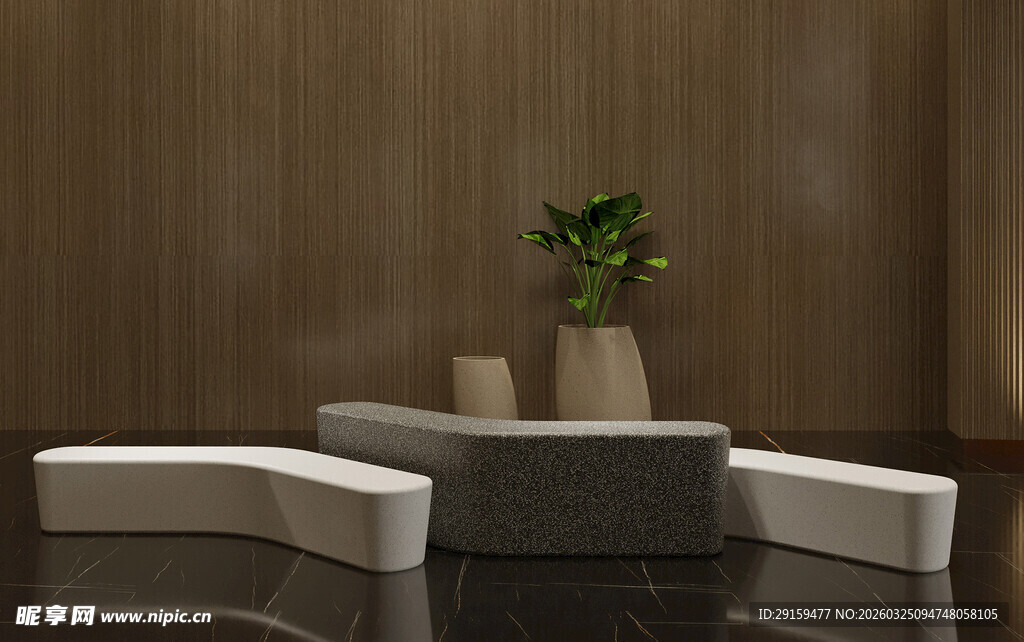 简约木质客厅沙发组合