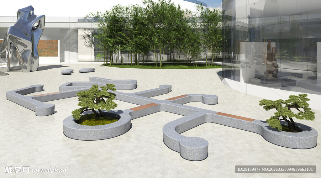 现代风格户外景观设计