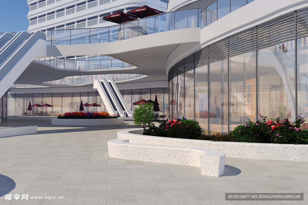 现代建筑庭院景观设计