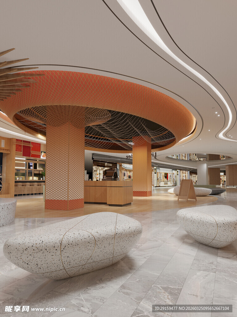现代商场室内空间设计