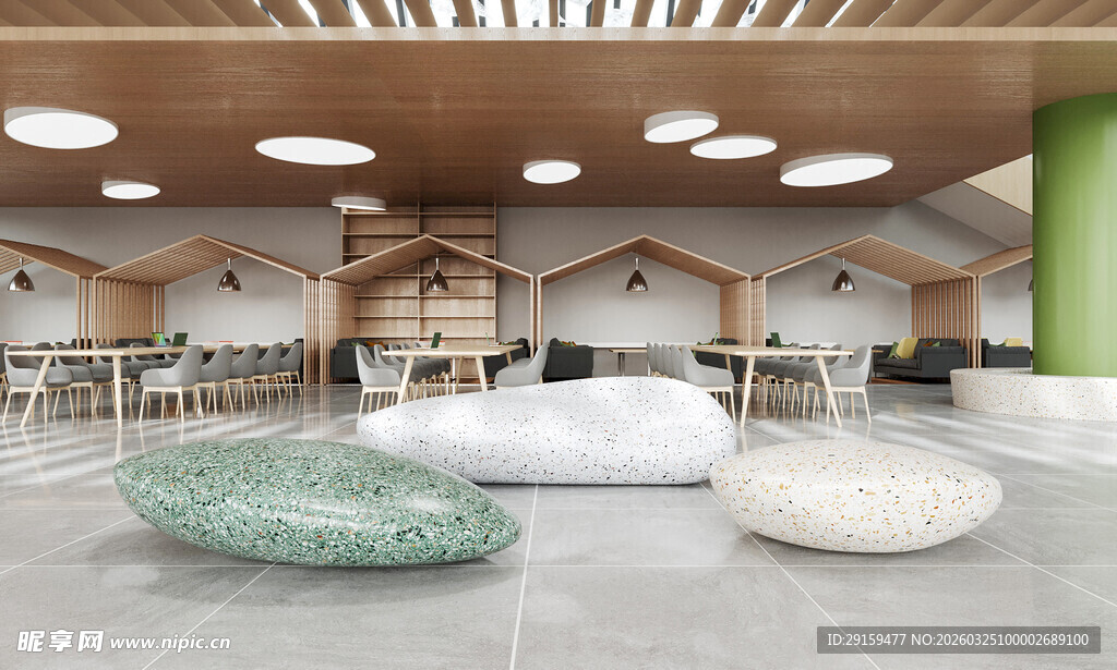 现代简约风室内休闲空间