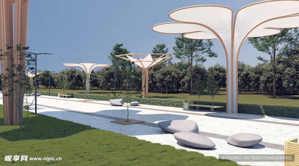 现代户外休闲景观设计