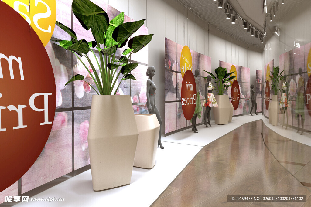 室内艺术空间装饰展示