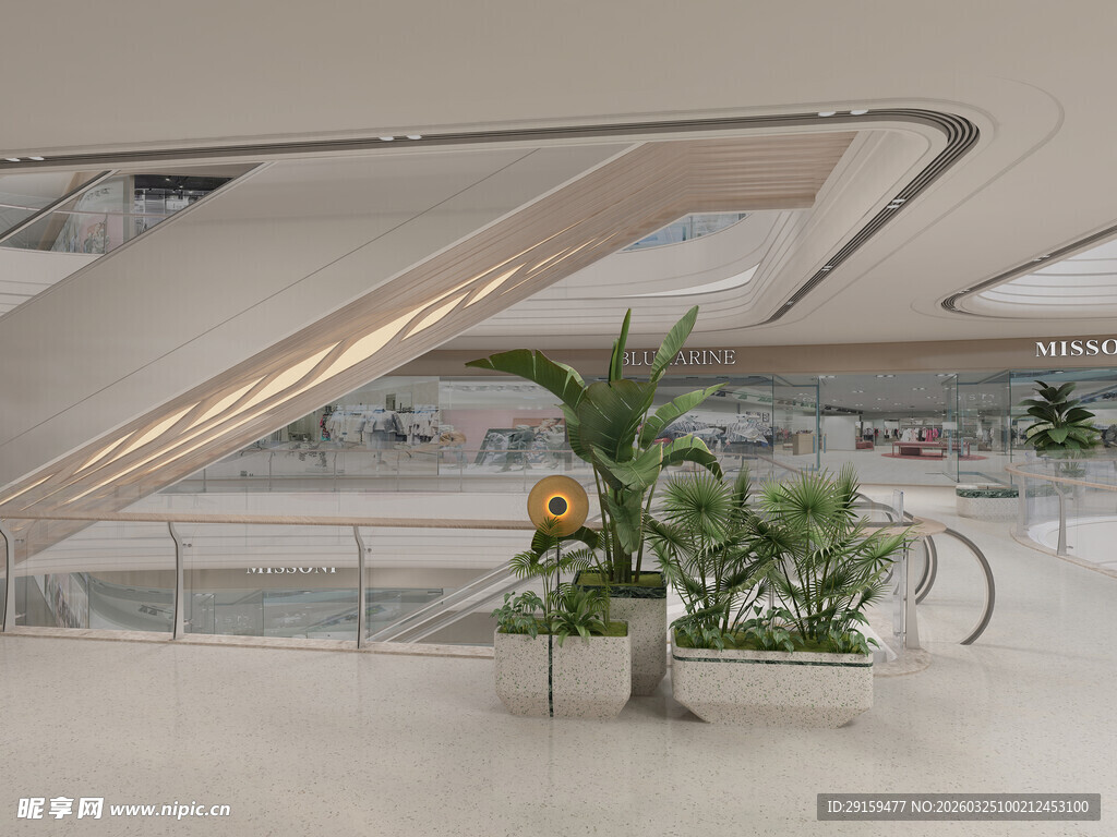 现代室内空间的绿植装饰