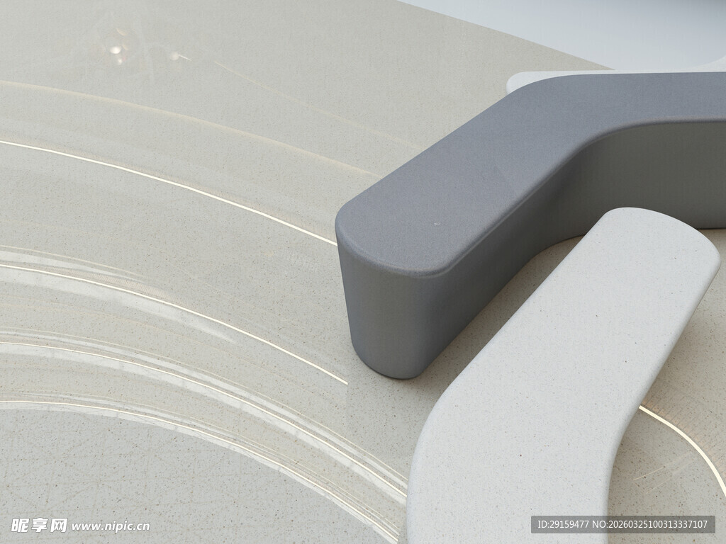 简约几何形状家居摆件