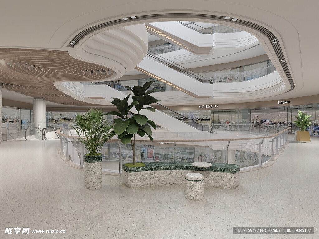 现代多层室内空间设计