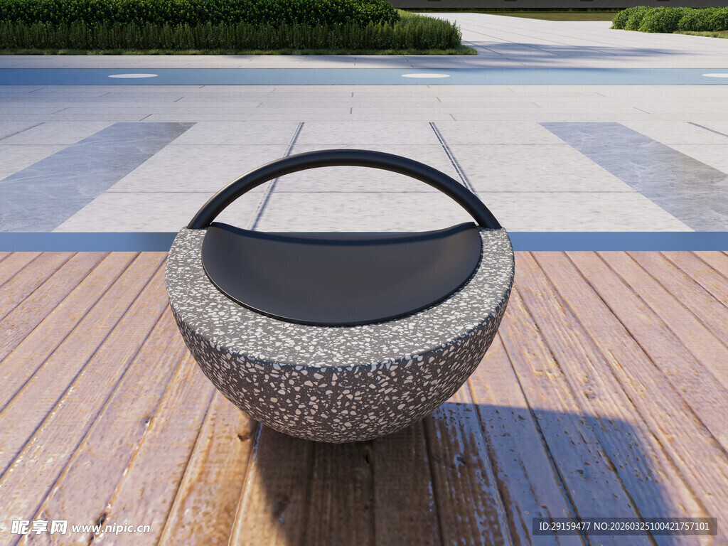 户外石制炭火盆