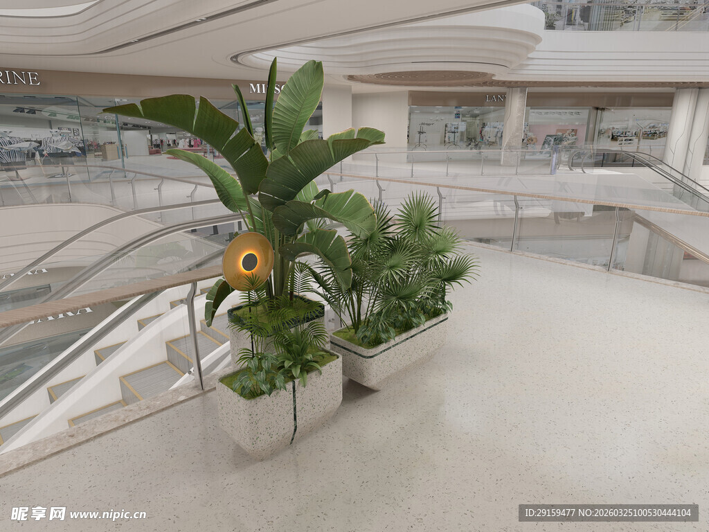 室内绿植装点现代空间