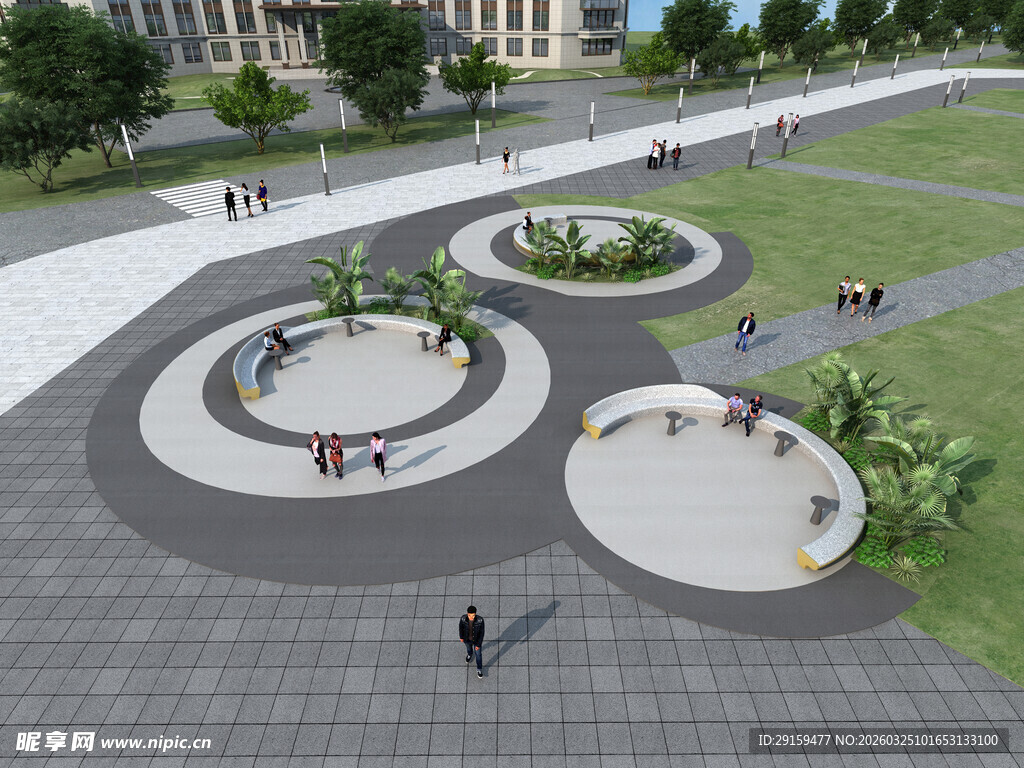 现代城市广场景观设计