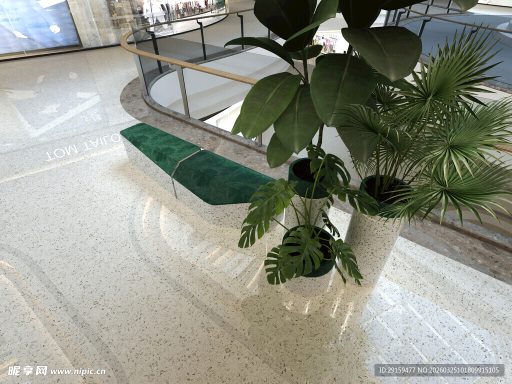 室内绿植装饰场景