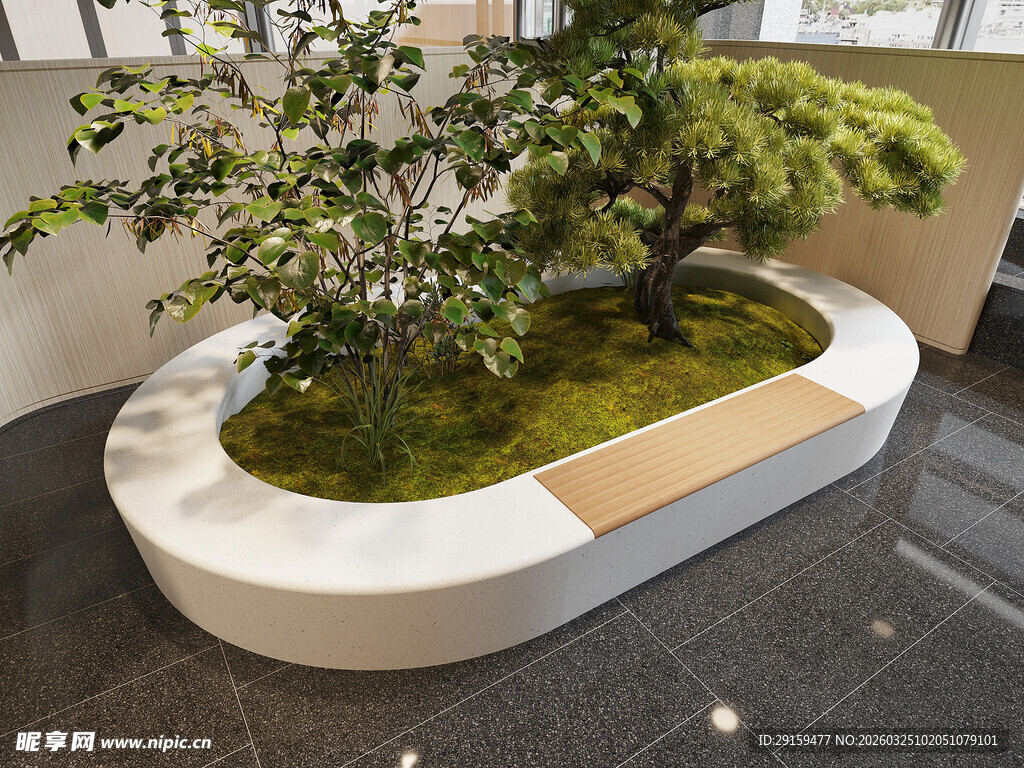 室内盆景装饰景观
