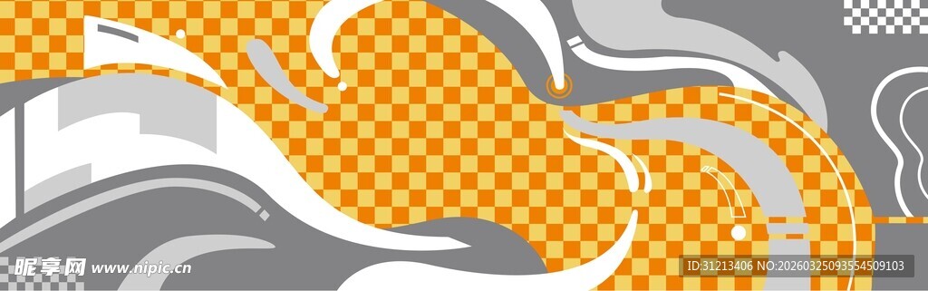 抽象几何图案背景设计