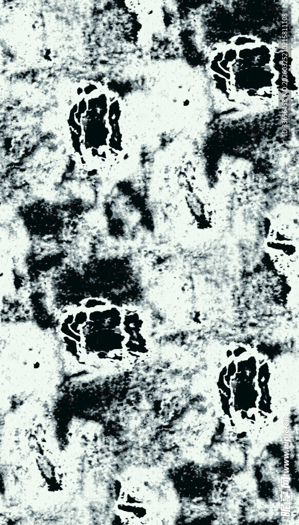 黑白抽象纹理图案