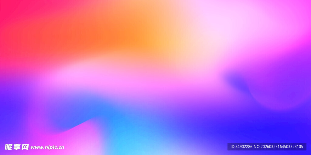 梦幻渐变色彩背景图