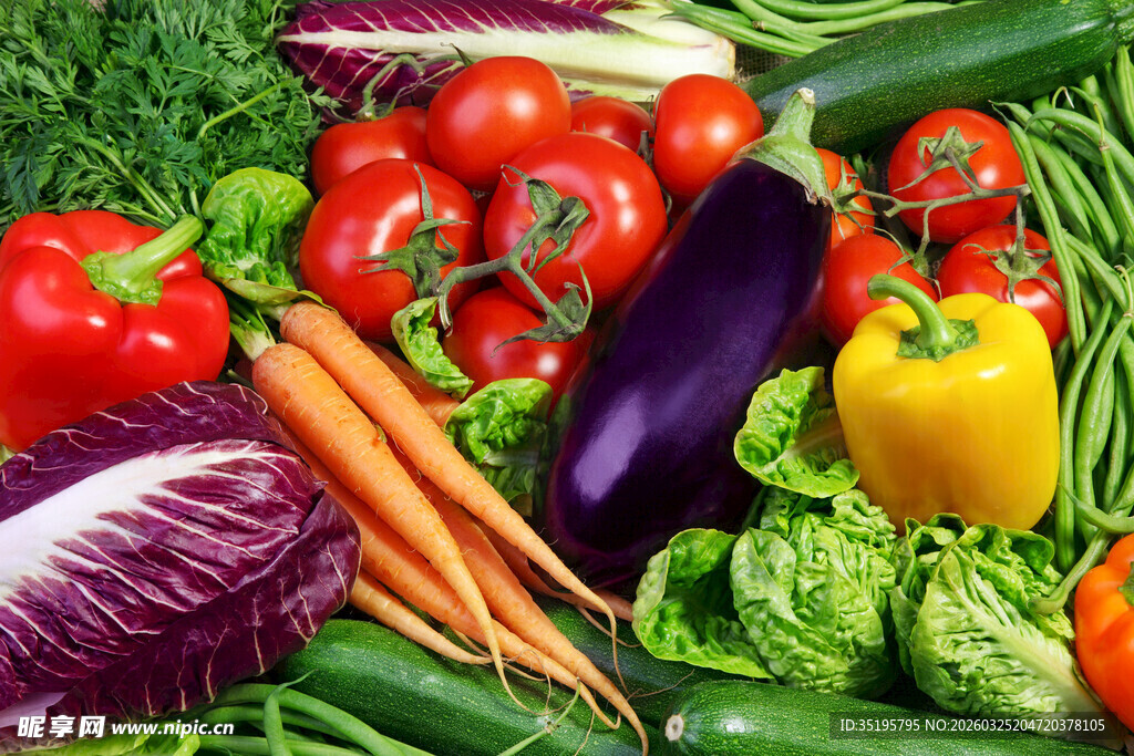 多彩新鲜蔬菜大集合