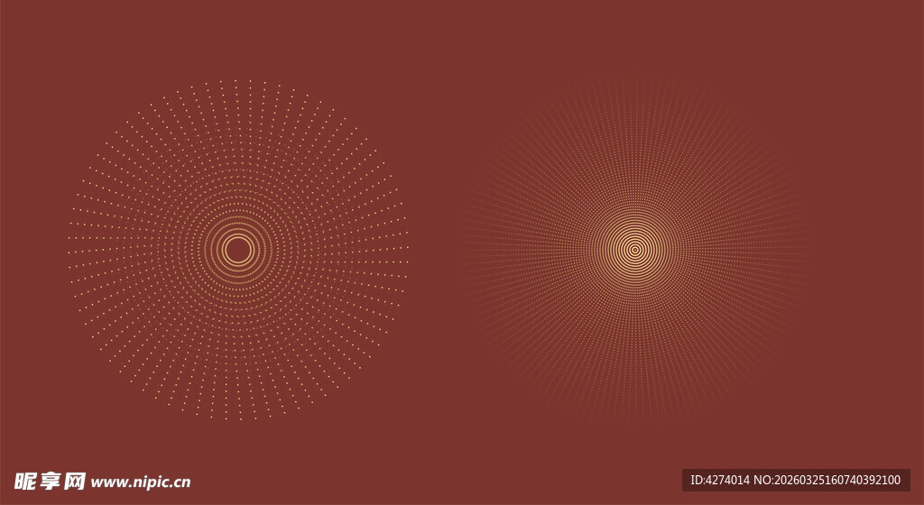 抽象光晕背景图案