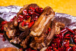 香辣诱人的美味红烧排骨