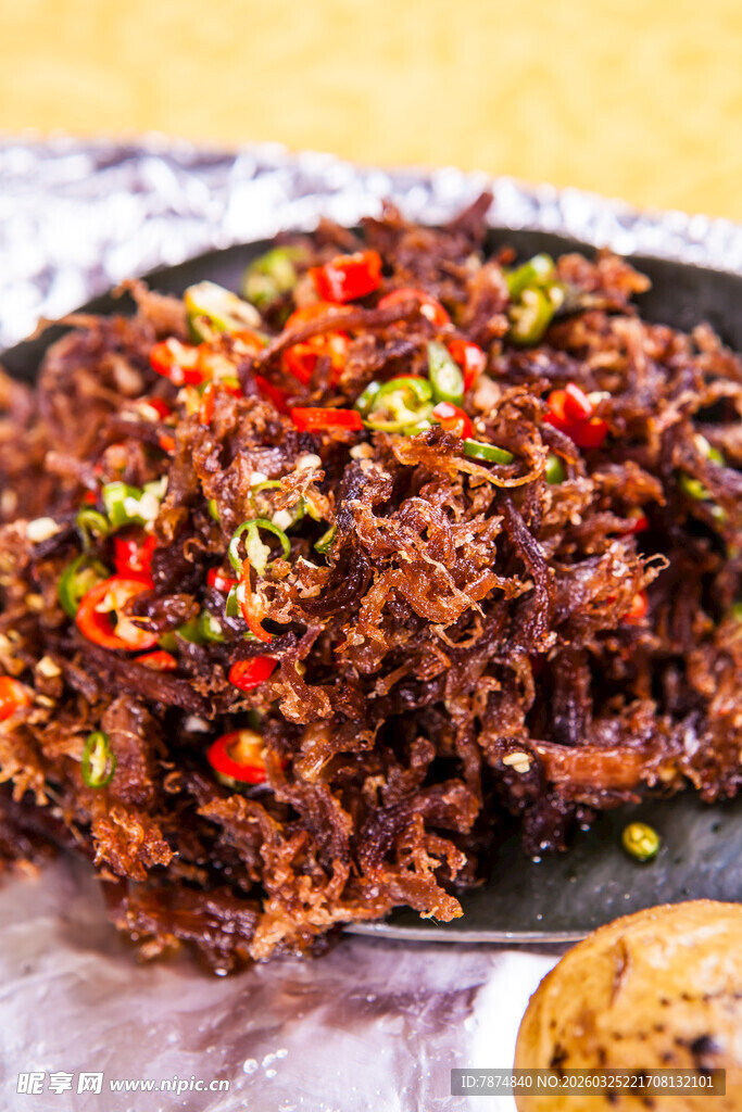 香辣美味手撕牛肉