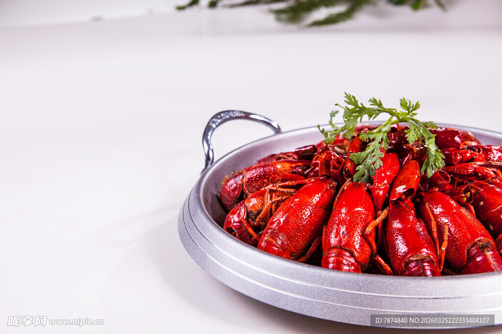 美味小龙虾 诱人色泽