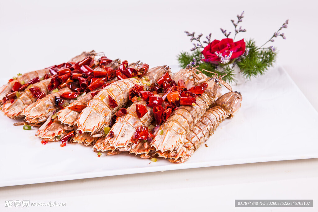 香辣美味皮皮虾