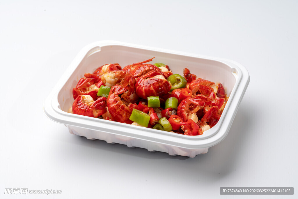 盒装美味小龙虾