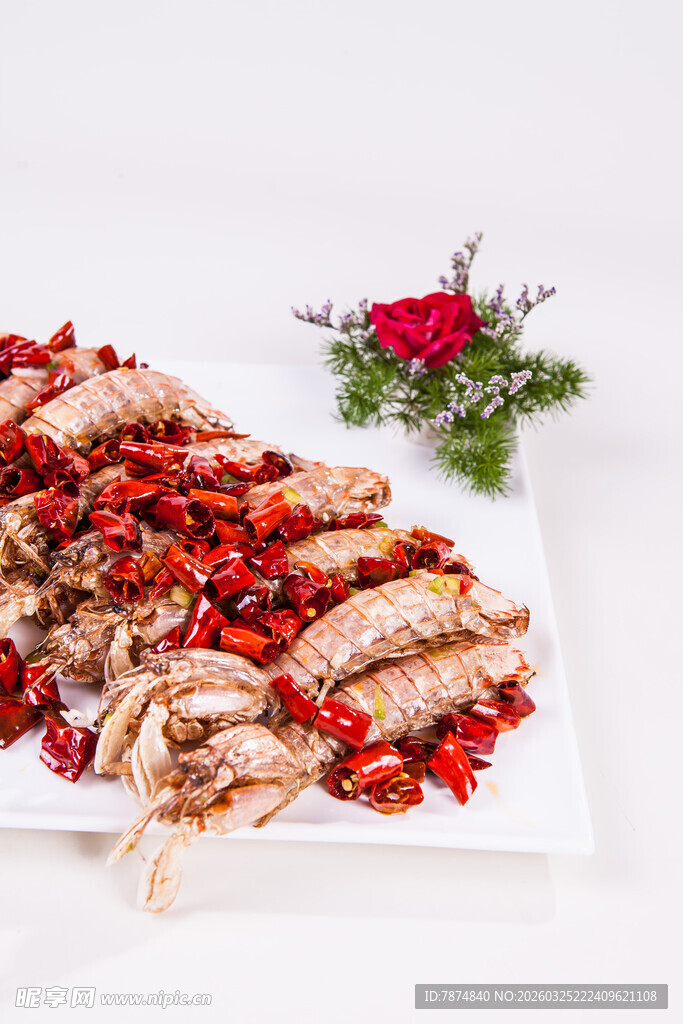 香辣美味皮皮虾