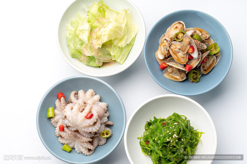 多样凉拌菜 清爽美食组合