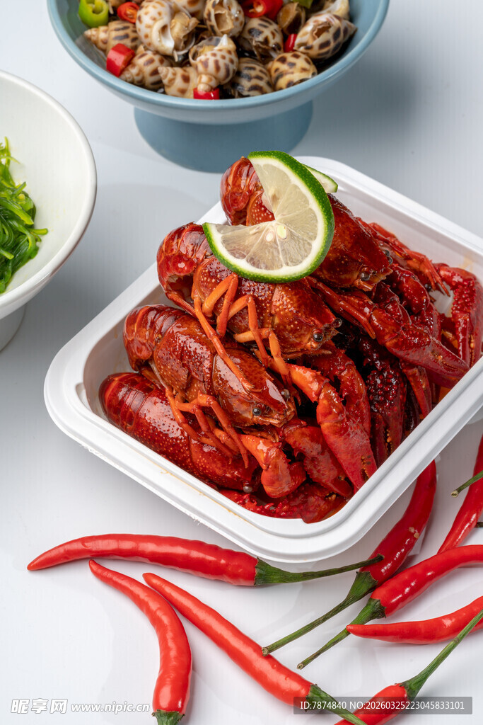 美味小龙虾 鲜香诱人