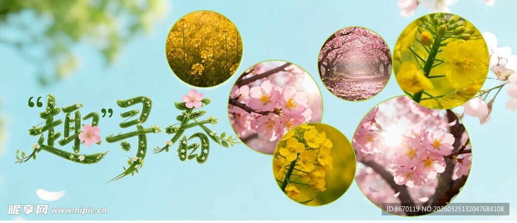 春日绣球绽粉花