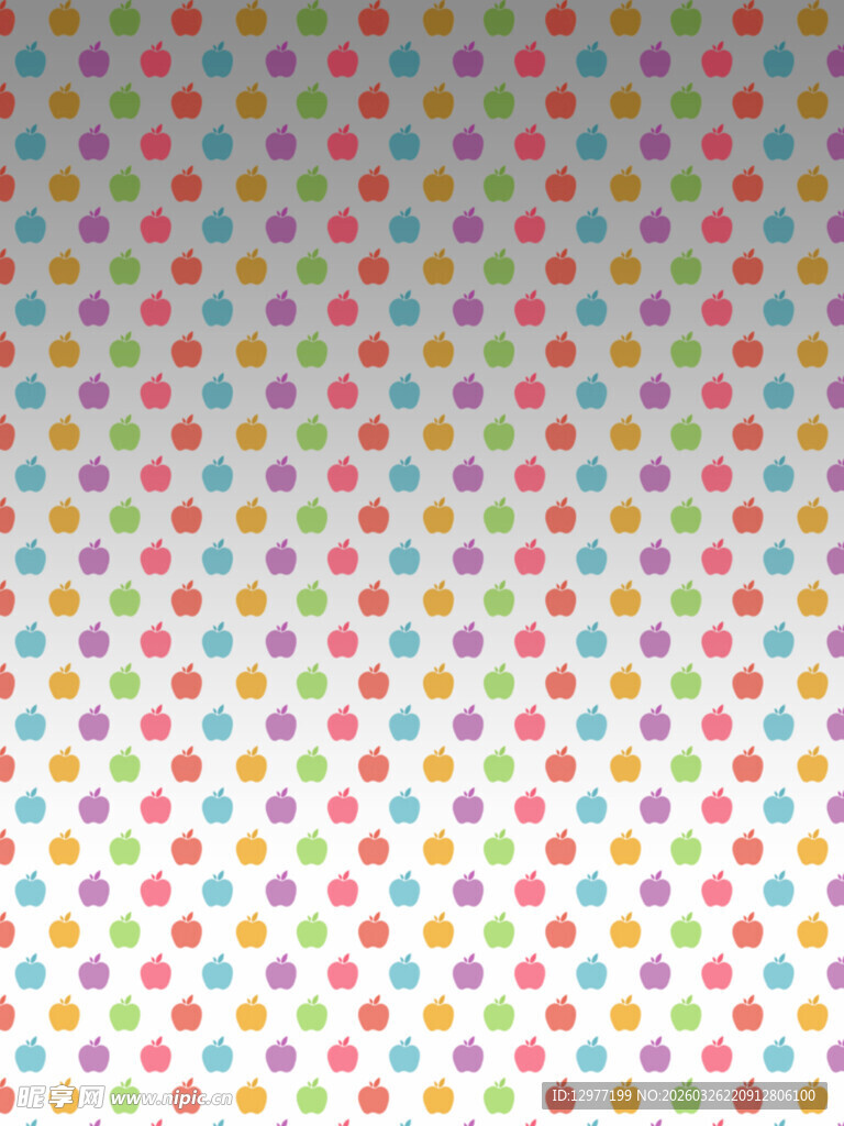 彩色圆点渐变背景图案