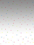 彩色星星点缀的简约背景