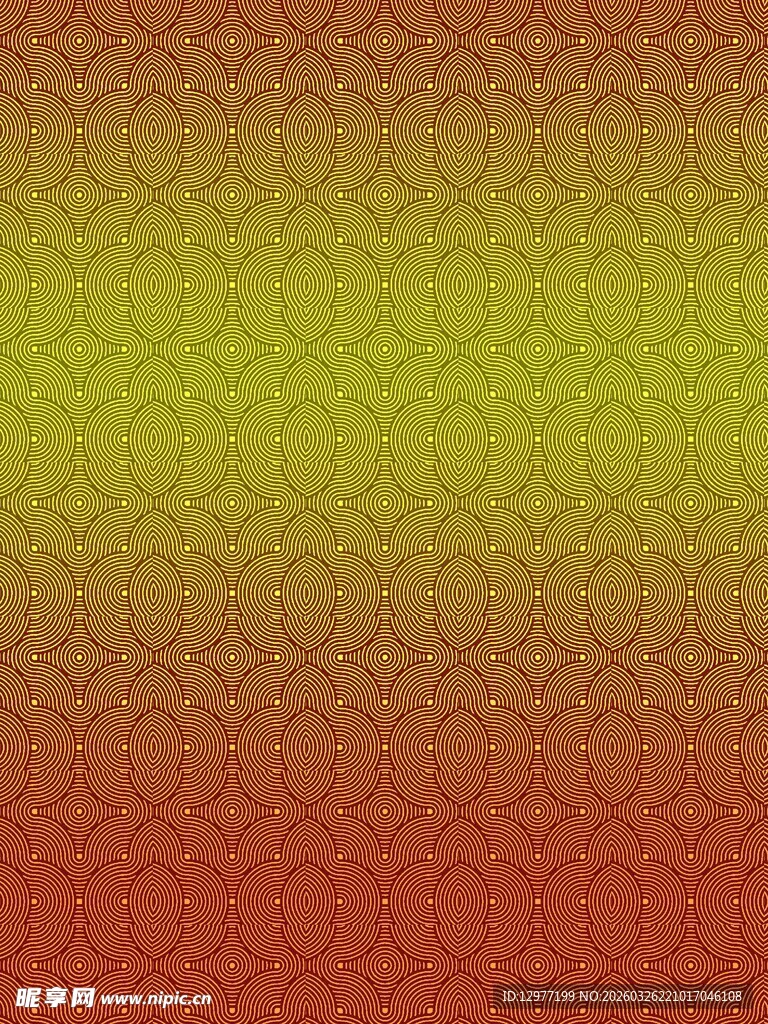 渐变红黄几何纹理背景