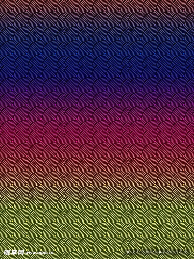 多彩渐变针织纹理图案