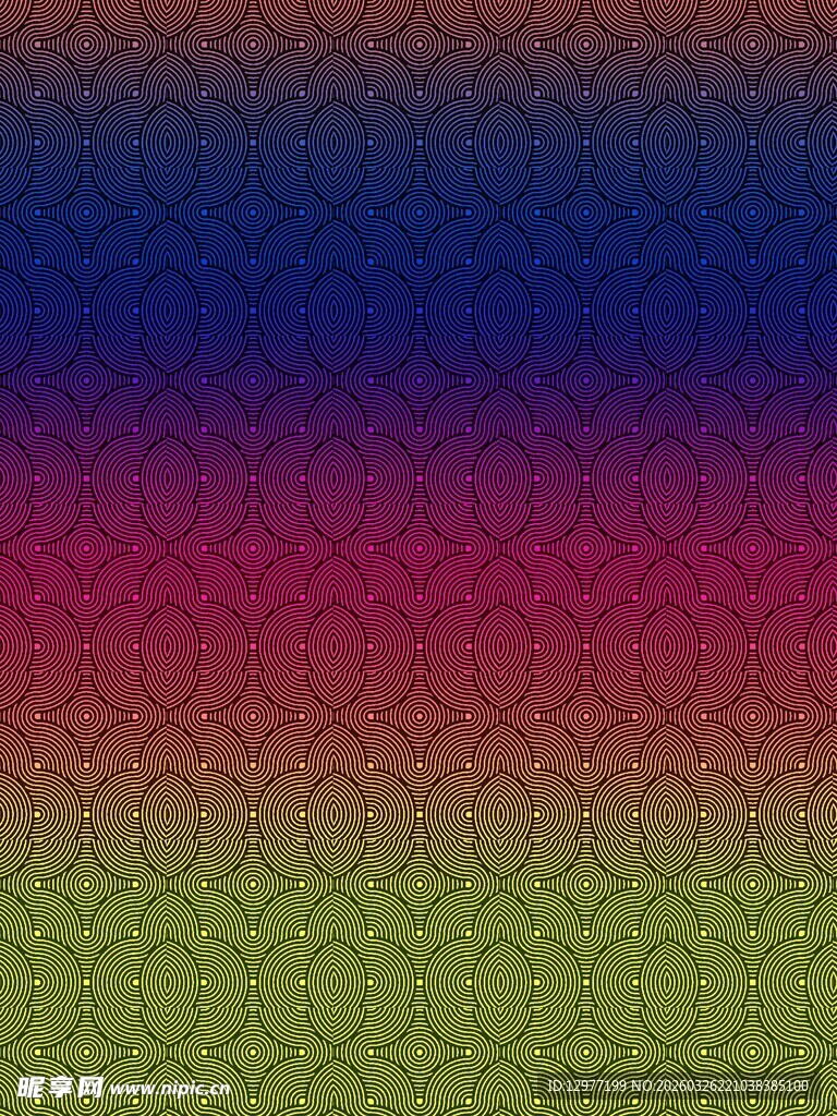 多彩渐变几何图案背景