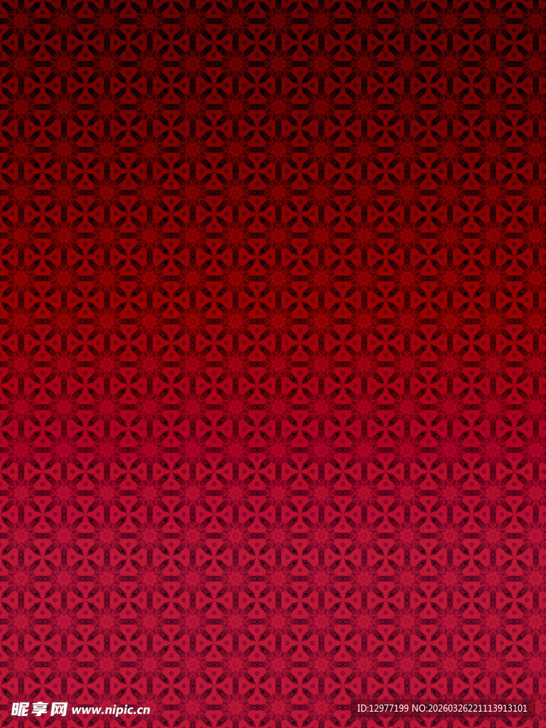 红色渐变图案背景