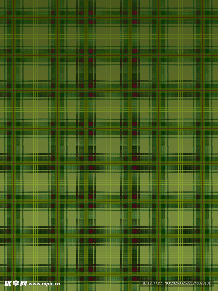 绿色格子纹理背景图案