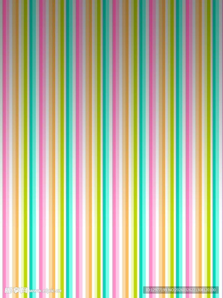 多彩竖条纹背景图案