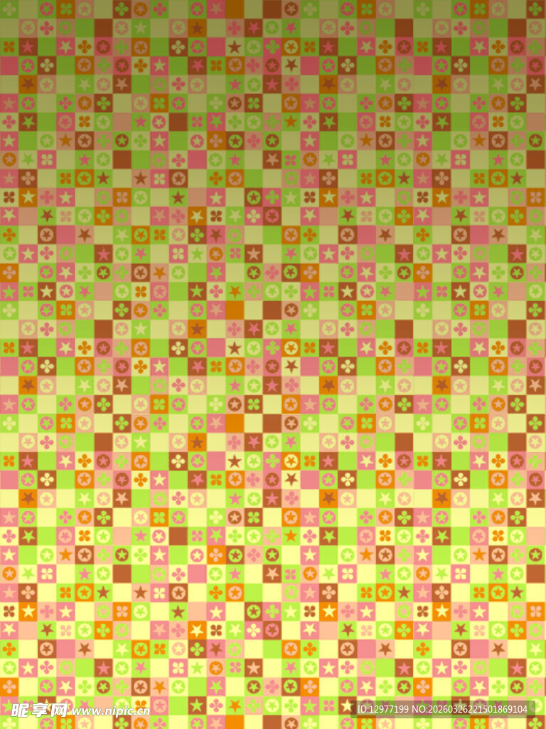 多彩碎花图案纹理背景