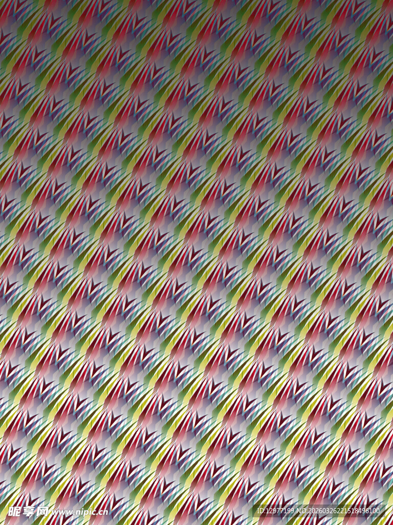 多彩条纹纹理图案