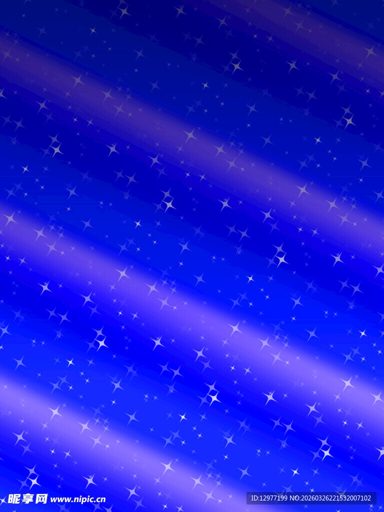 梦幻蓝色星空背景纹理