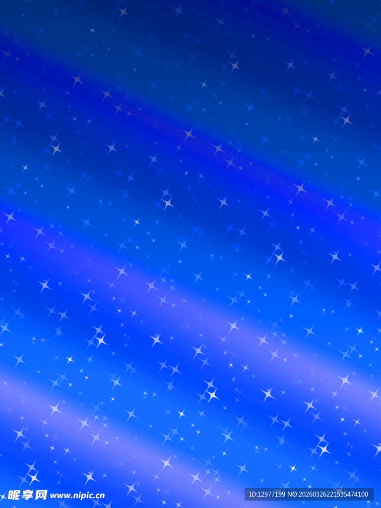 梦幻蓝紫星空条纹背景