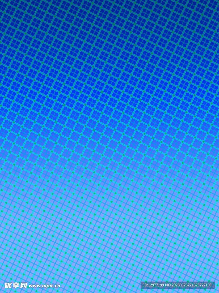 蓝色渐变网格背景图
