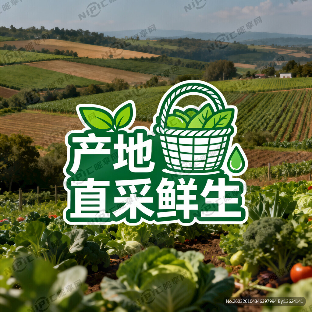 产地直采鲜生  标志  找标志