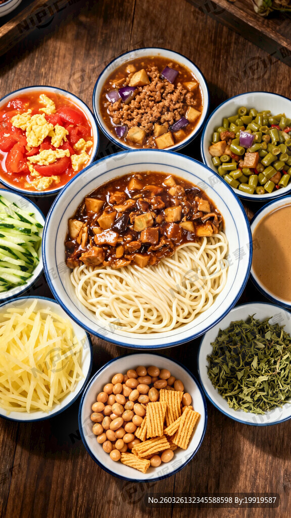 帮我做个自选打卤面的图