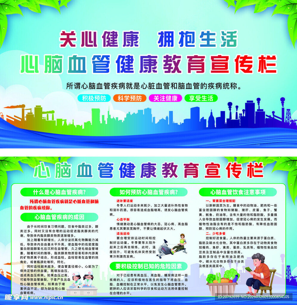 健康宣传展板